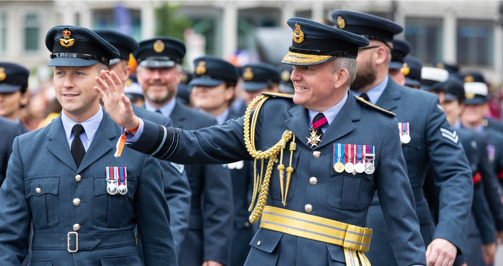 Air Marshal Sir Richard Knighton, the next Chief of the Air Staff